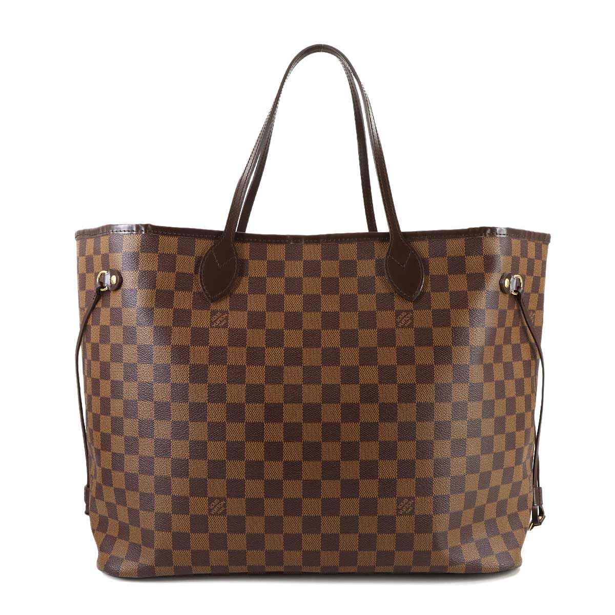 Louis Vuitton Damier Neverfull GM Tote Ebene Cerise Gold — view 2