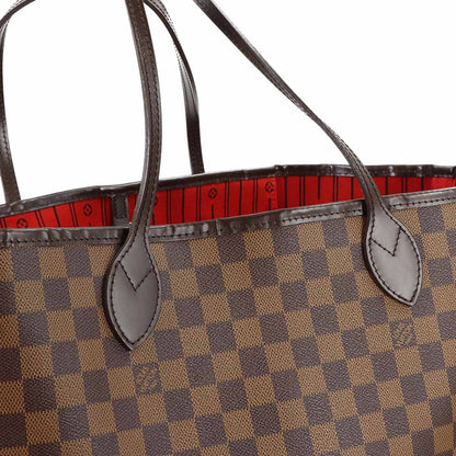 Louis Vuitton Damier Neverfull GM Tote Ebene Cerise Gold — view 9
