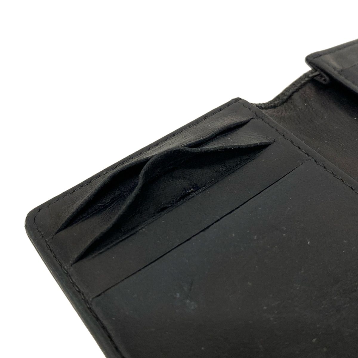 Chanel Business Card Holder Black CC Logo — view 5