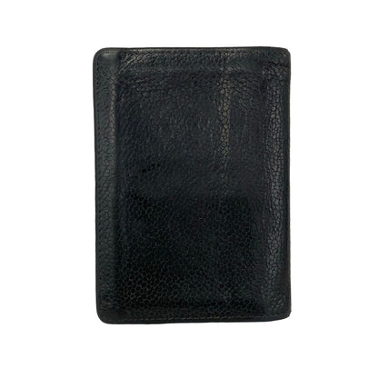 Chanel Business Card Holder Black CC Logo — view 2