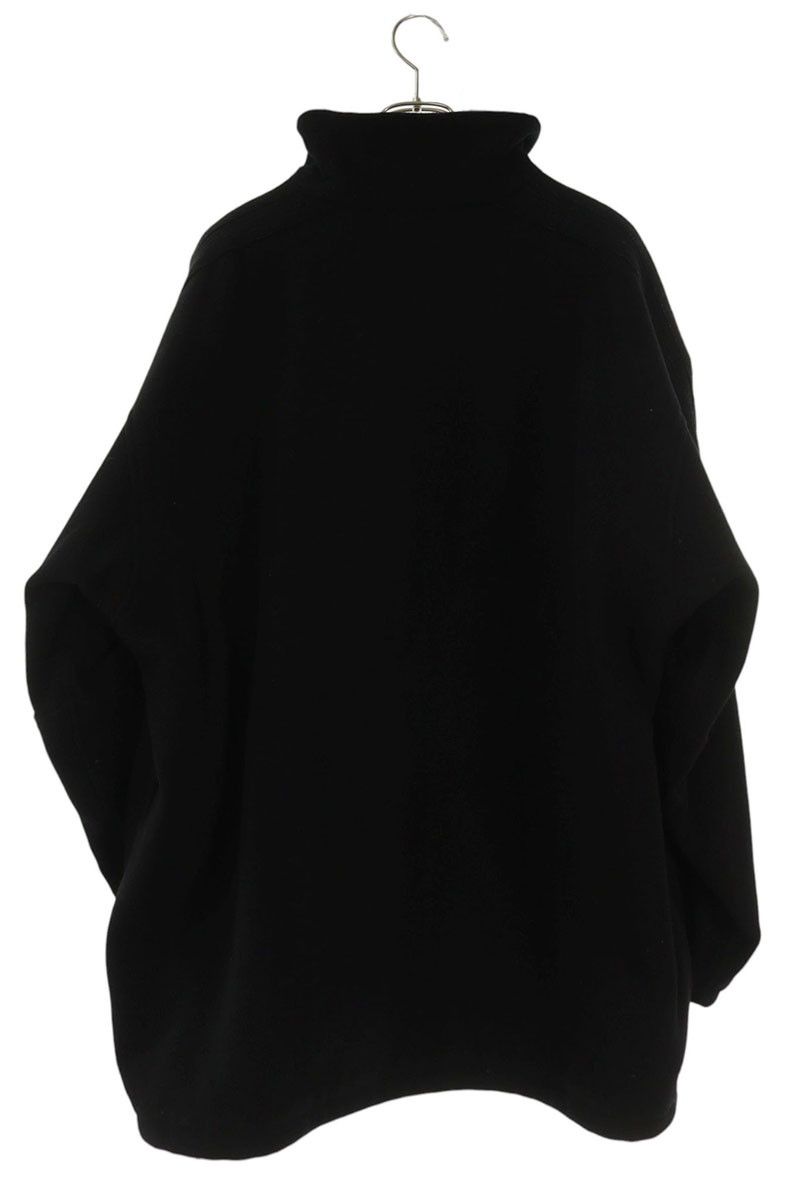 Balenciaga Logo Embroidered Wool Fleece Jacket 44 — view 2
