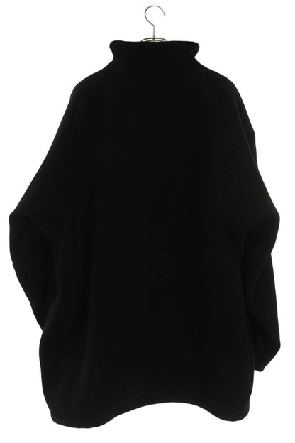 Balenciaga Logo Embroidered Wool Fleece Jacket 44 — view 2