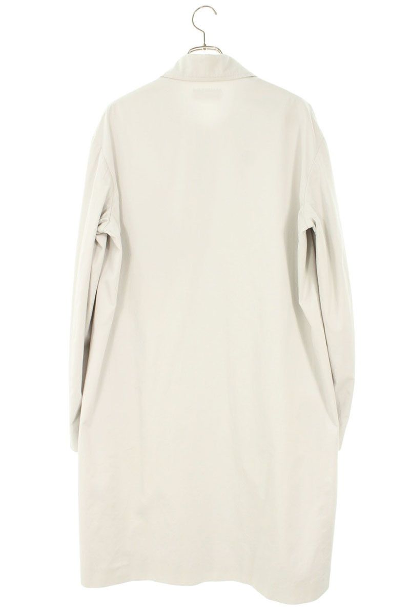 Balenciaga Cotton Twill Stand Collar Coat 44 — view 2