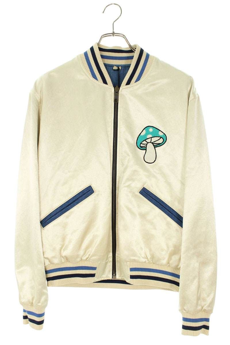Gucci Mushroom Pattern Reversible Jacket 46
