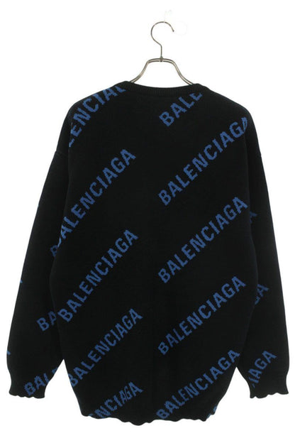 Balenciaga Logo Oversize Knit XS Sweater — view 2