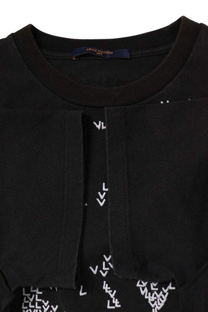 Louis Vuitton Npl LV Splash Red Embroidery T-Shirt — view 3