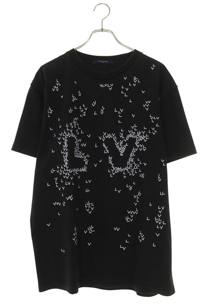 Louis Vuitton Npl LV Splash Red Embroidery T-Shirt
