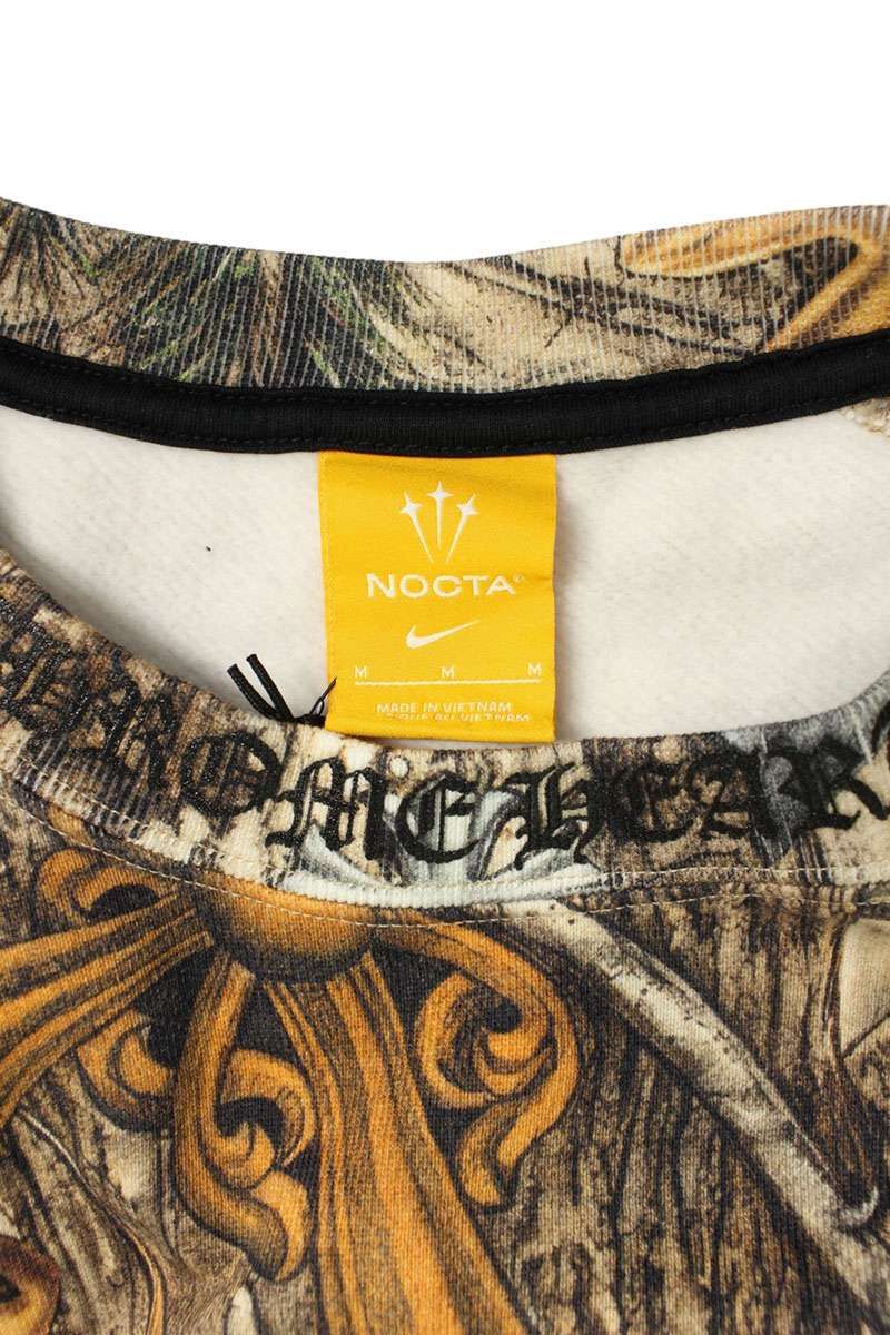 Chrome Hearts Nocta Crew Neck Nike Drake All Over Pattern Sweatshirt — view 3