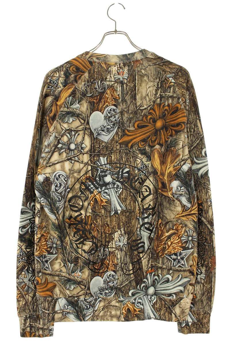 Chrome Hearts Nocta Crew Neck Nike Drake All Over Pattern Sweatshirt — view 2
