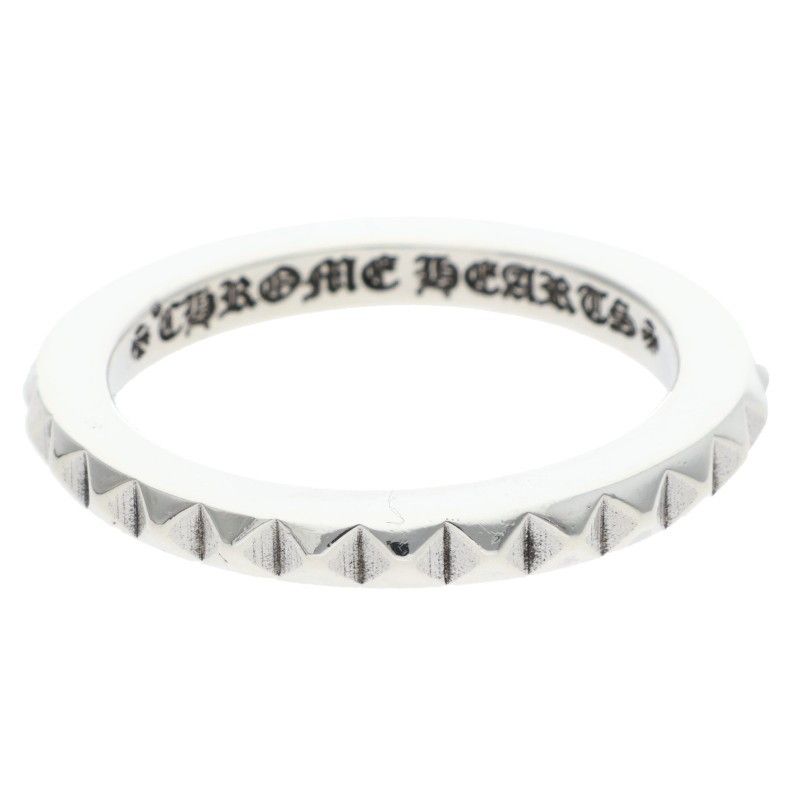 Chrome Hearts Tfp Pnk Big True Fuckin Punk Big Silver Ring — view 2