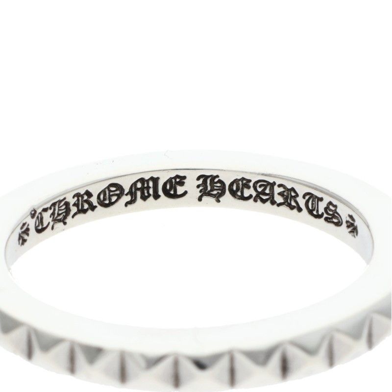 Chrome Hearts Tfp Pnk Big True Fuckin Punk Big Silver Ring — view 3