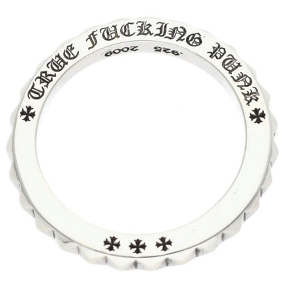 Chrome Hearts Tfp Pnk Big True Fuckin Punk Big Silver Ring