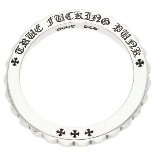Chrome Hearts Tfp Pnk Big True Fuckin Punk Big Silver Ring
