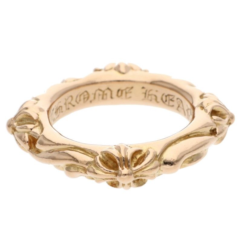 Chrome Hearts 22k Sbt Band Gold Ring
