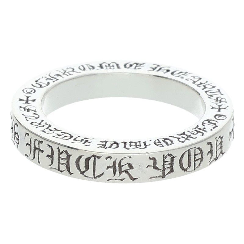 Chrome Hearts mm Spacer Fuckyou Silver Ring