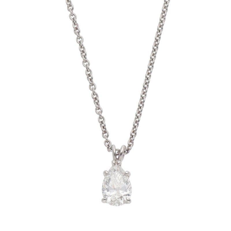 Harry Winston Solitaire Diamond Necklace