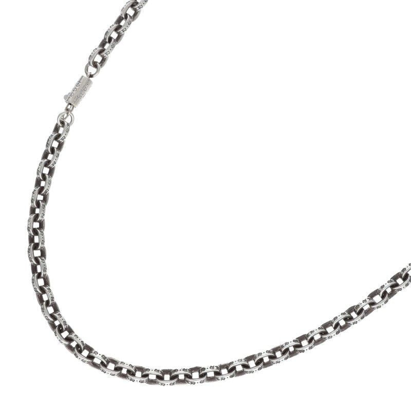 Chrome Hearts Paper Chain 18 Silver Necklace