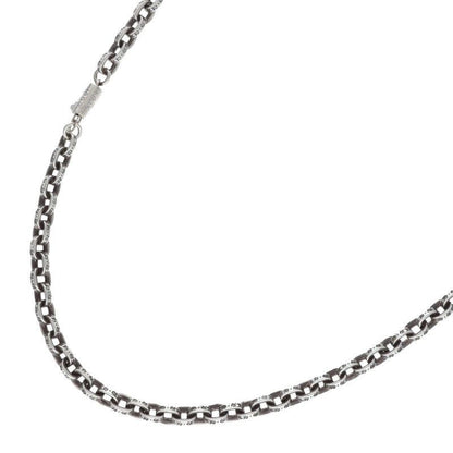 Chrome Hearts Paper Chain 18 Silver Necklace
