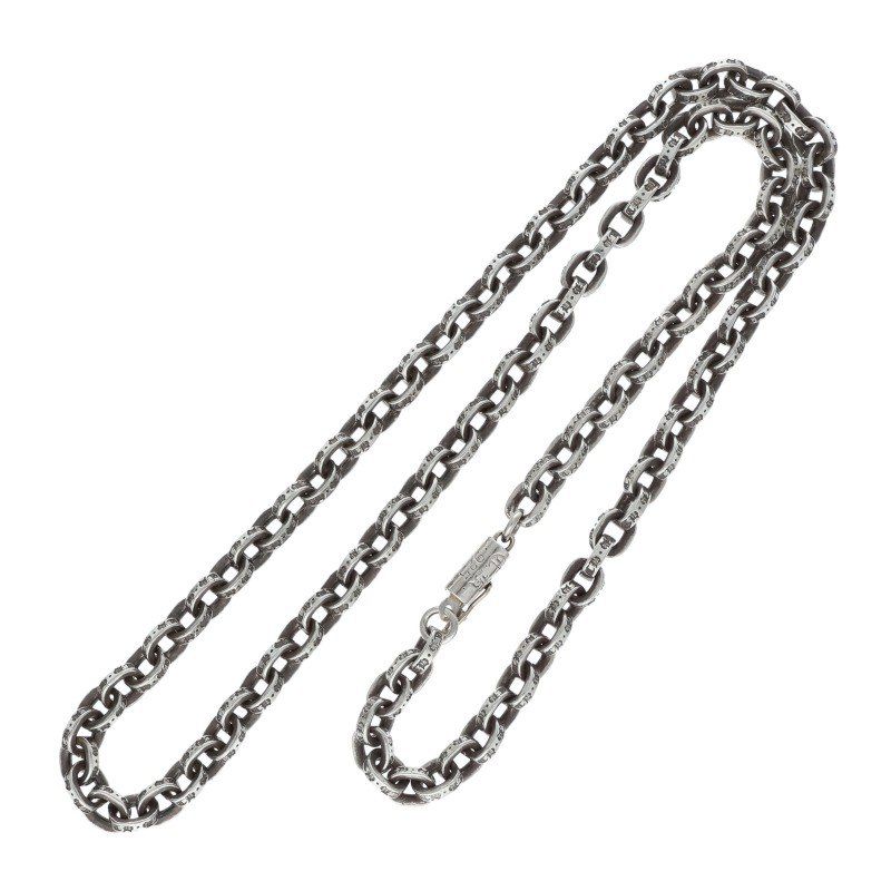 Chrome Hearts Paper Chain 18 Silver Necklace — view 2
