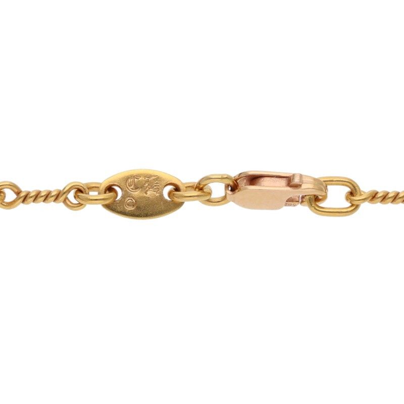 Chrome Hearts 22k Neckchain Twist Chain Gold Necklace — view 3