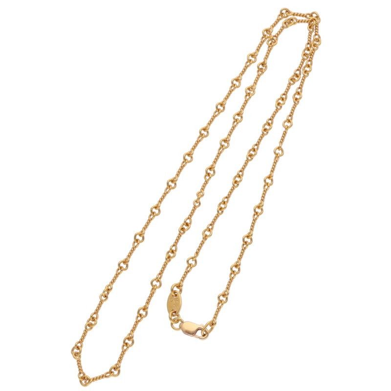 Chrome Hearts 22k Neckchain Twist Chain Gold Necklace — view 2