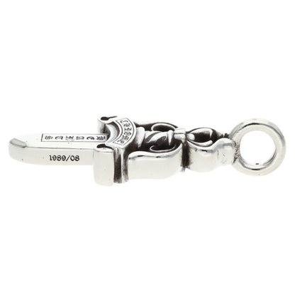 Chrome Hearts Double Dagger Pendant Silver Necklace — view 5