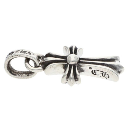 Chrome Hearts Crs Baby Fat Charm Silver Necklace Top — view 3