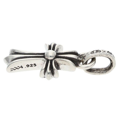 Chrome Hearts Crs Baby Fat Charm Silver Necklace Top — view 4
