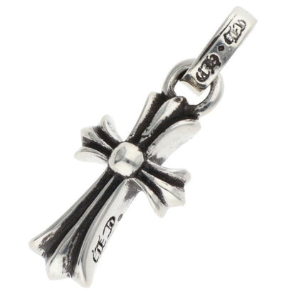 Chrome Hearts Crs Baby Fat Charm Silver Necklace Top