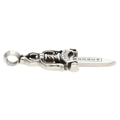 Chrome Hearts Large Dagger Pendant Silver Necklace — view 4