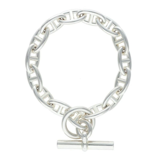 Hermes Chaine D'ancre GM Silver Bracelet