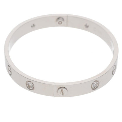Cartier Love Bracelet 18k White Diamond 17 — view 4