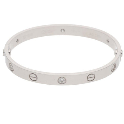 Cartier Love Bracelet 18k White Diamond 17 — view 2