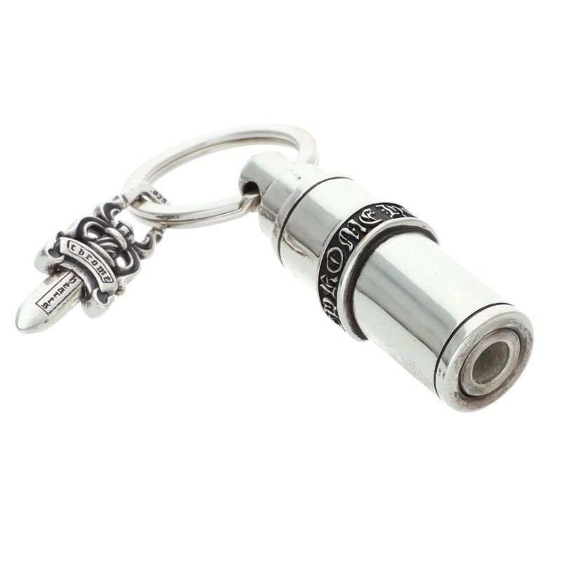Chrome Hearts Keyring Valet Silver Keychain Key Holder — view 5