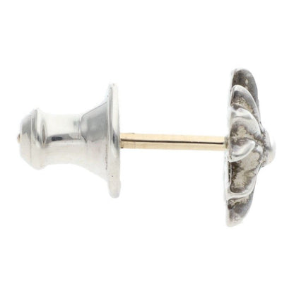 Chrome Hearts No2 CH Pls CH Plus Stud Silver Earrings — view 3