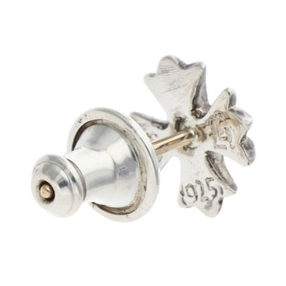Chrome Hearts No2 CH Pls CH Plus Stud Silver Earrings — view 2
