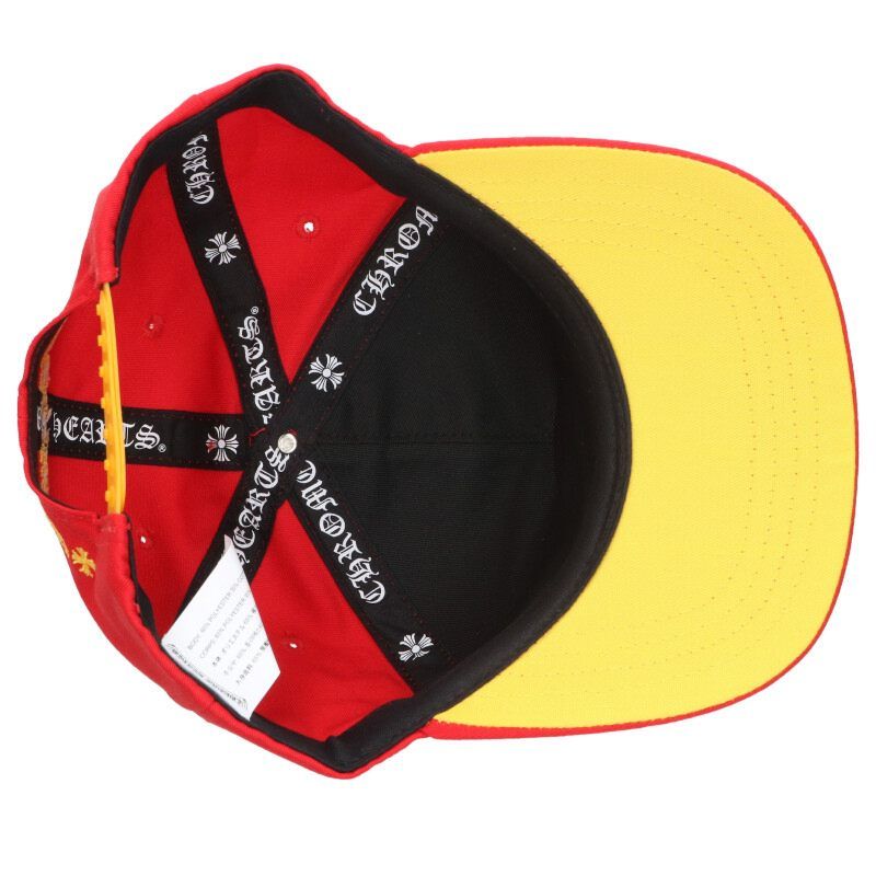 Chrome Hearts CH Hat CH Embroidered Baseball Cap Hat — view 3