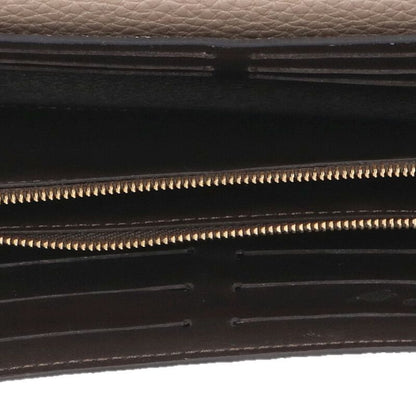 Louis Vuitton Portefeuille Capucines Logo Emblem Leather Wallet — view 2