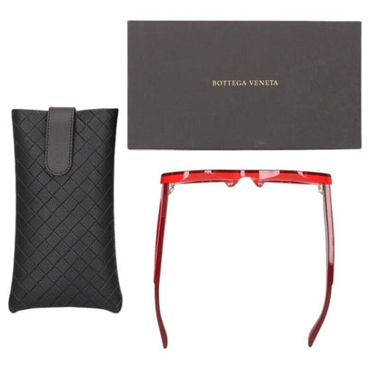 Bottega Veneta BV Oval Lens Sunglasses 45 Eyewear — view 3