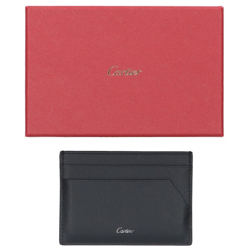 Cartier Card Holder Panthère Leather Case — view 2