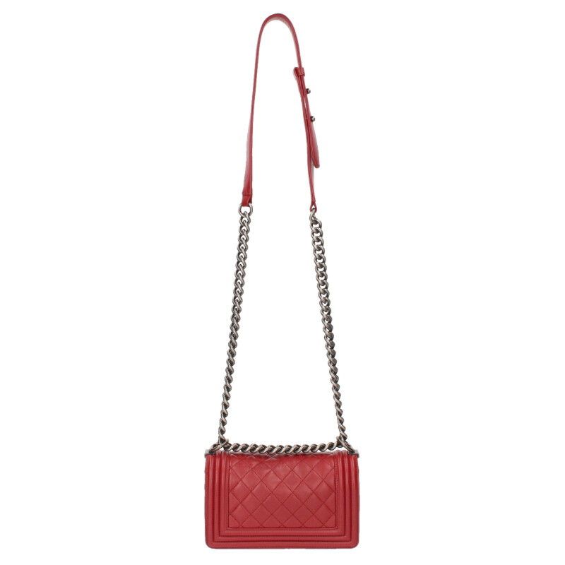 Chanel 20 Lambskin Chain Shoulder Bag 20 — view 2