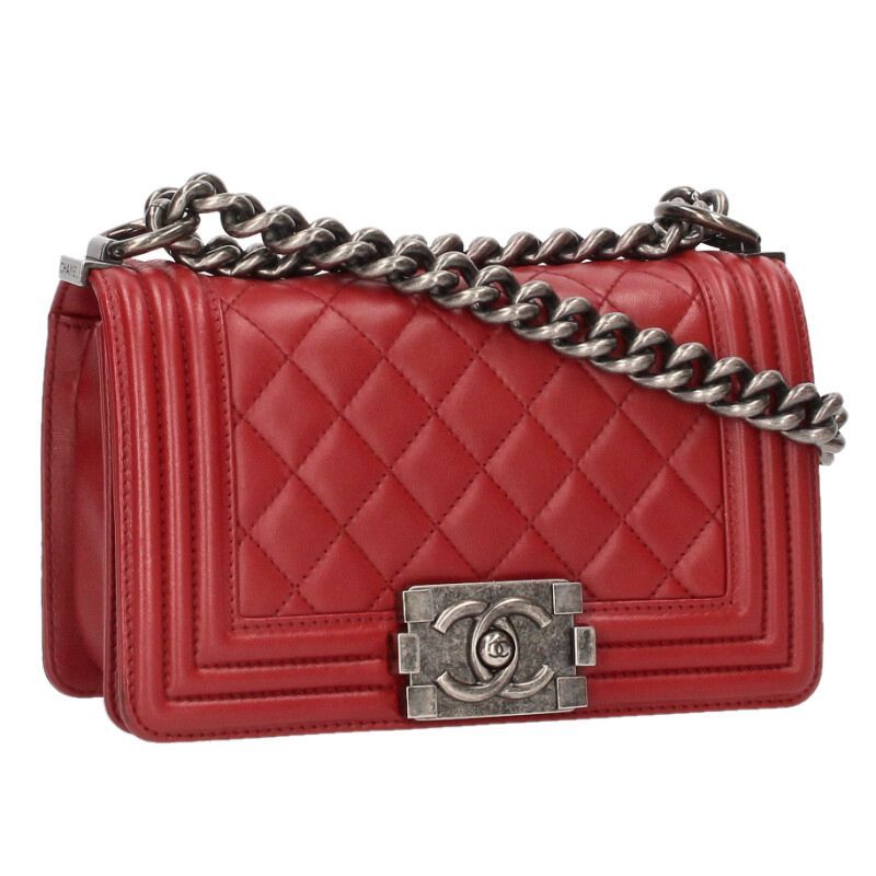 Chanel 20 Lambskin Chain Shoulder Bag 20