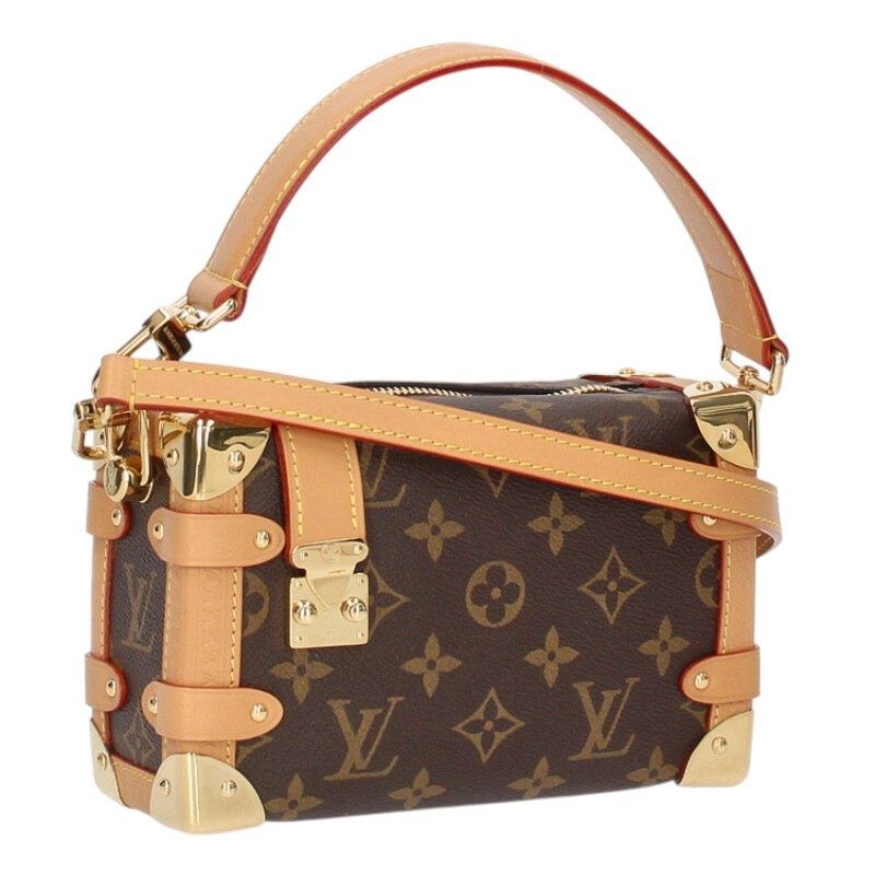 Louis Vuitton Side Trunk Monogram 2-Way Shoulder Bag PM