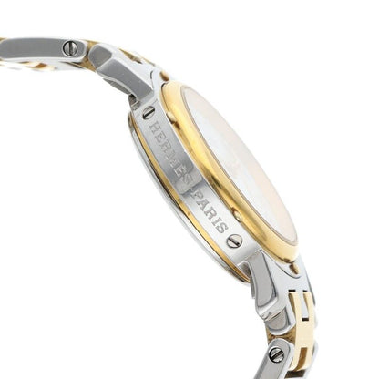Hermes Clipper White Dial Link Combination Watch — view 5