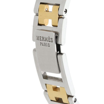 Hermes Clipper White Dial Link Combination Watch — view 6