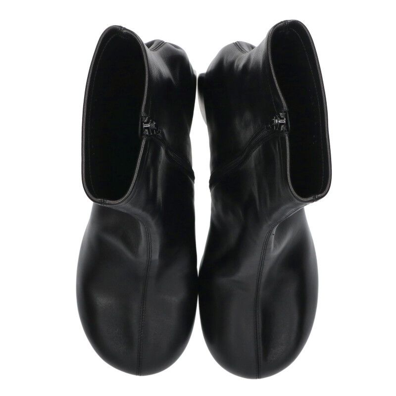 Balenciaga Leather Short Boots — view 4