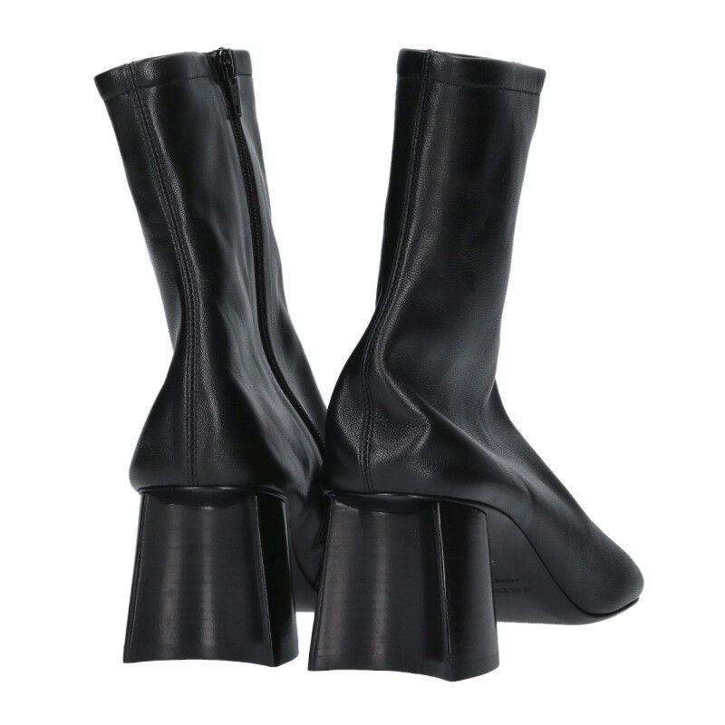 Balenciaga Leather Short Boots — view 2