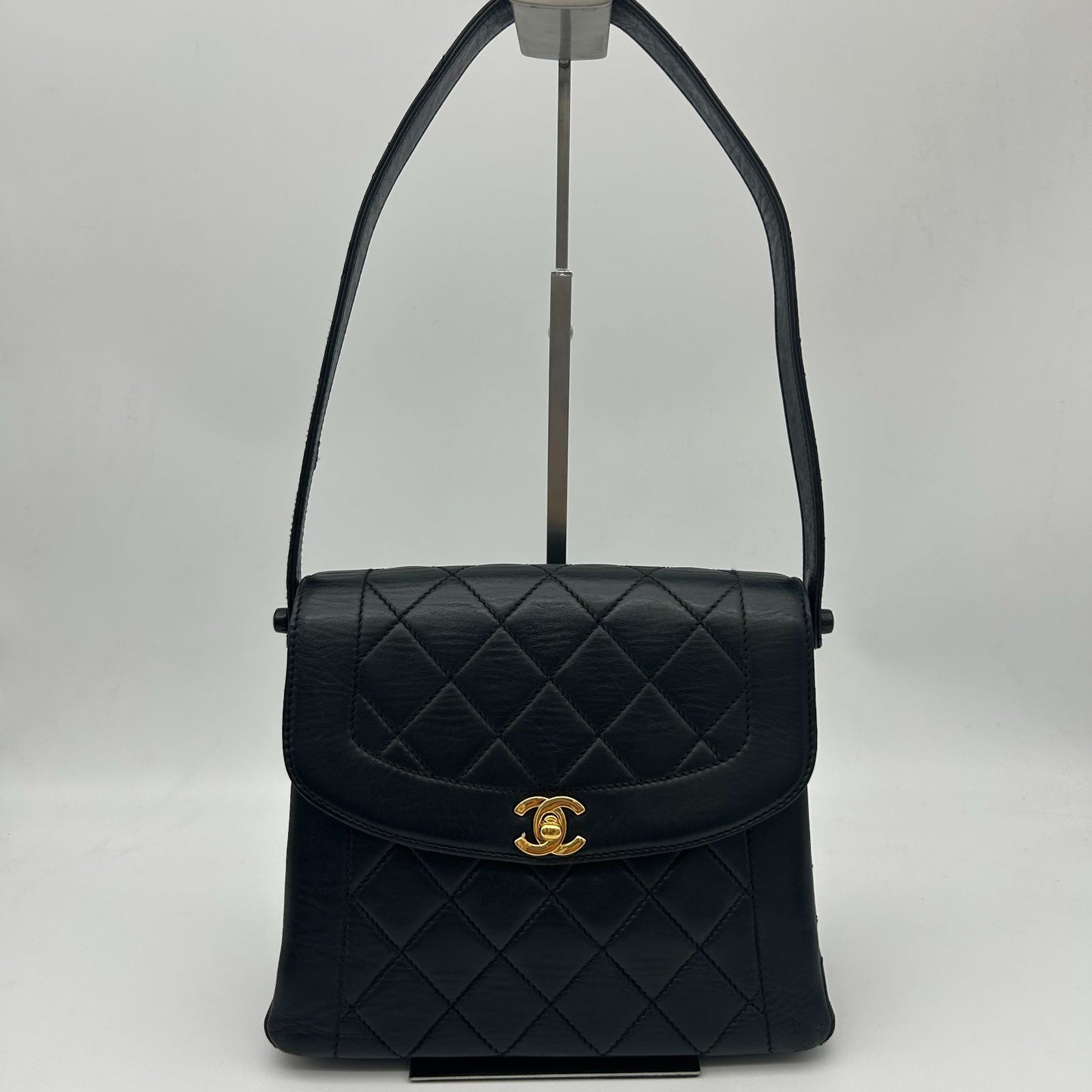 Chanel Quilted Diana Flap Shoulder Bag