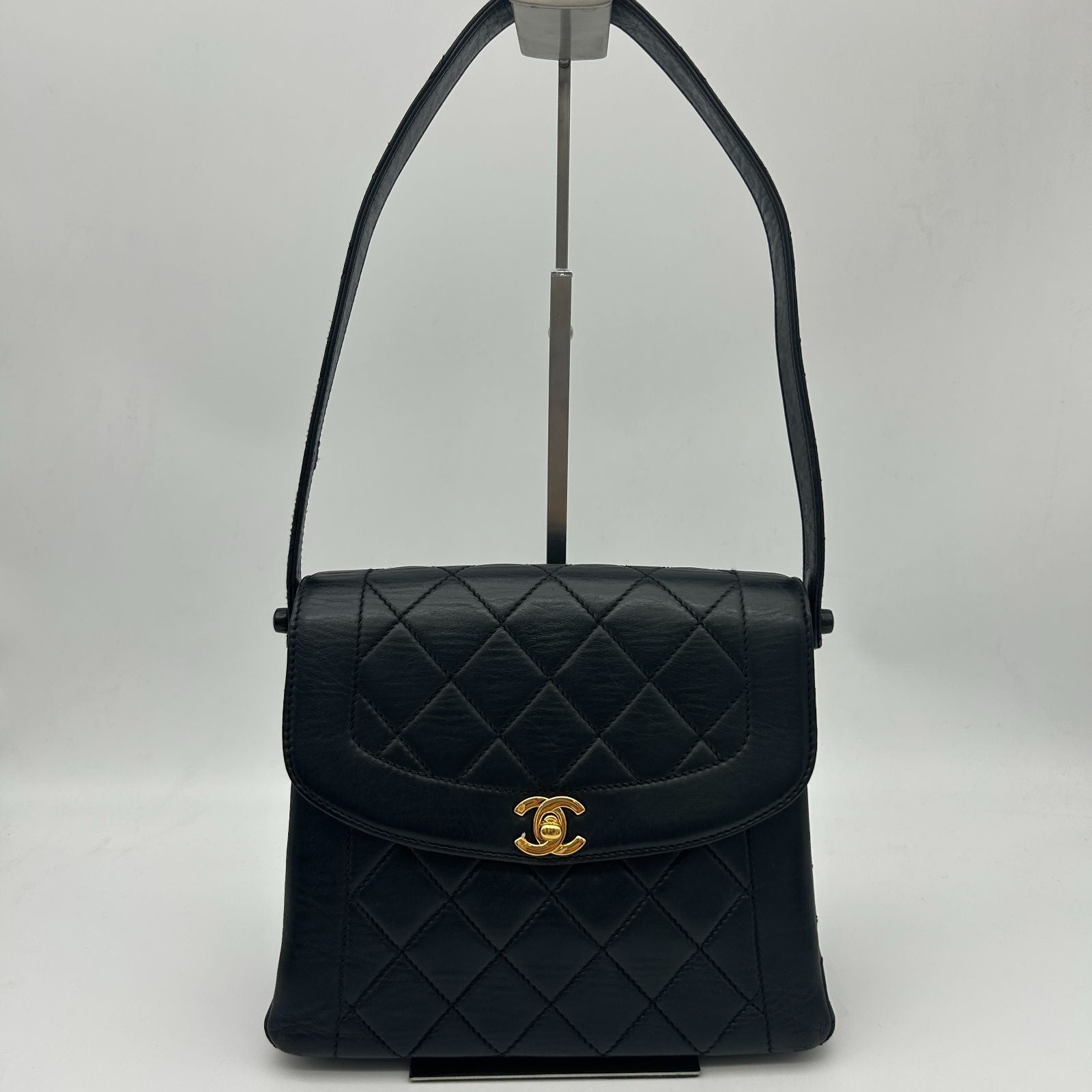 Chanel Quilted Diana Flap Shoulder Bag