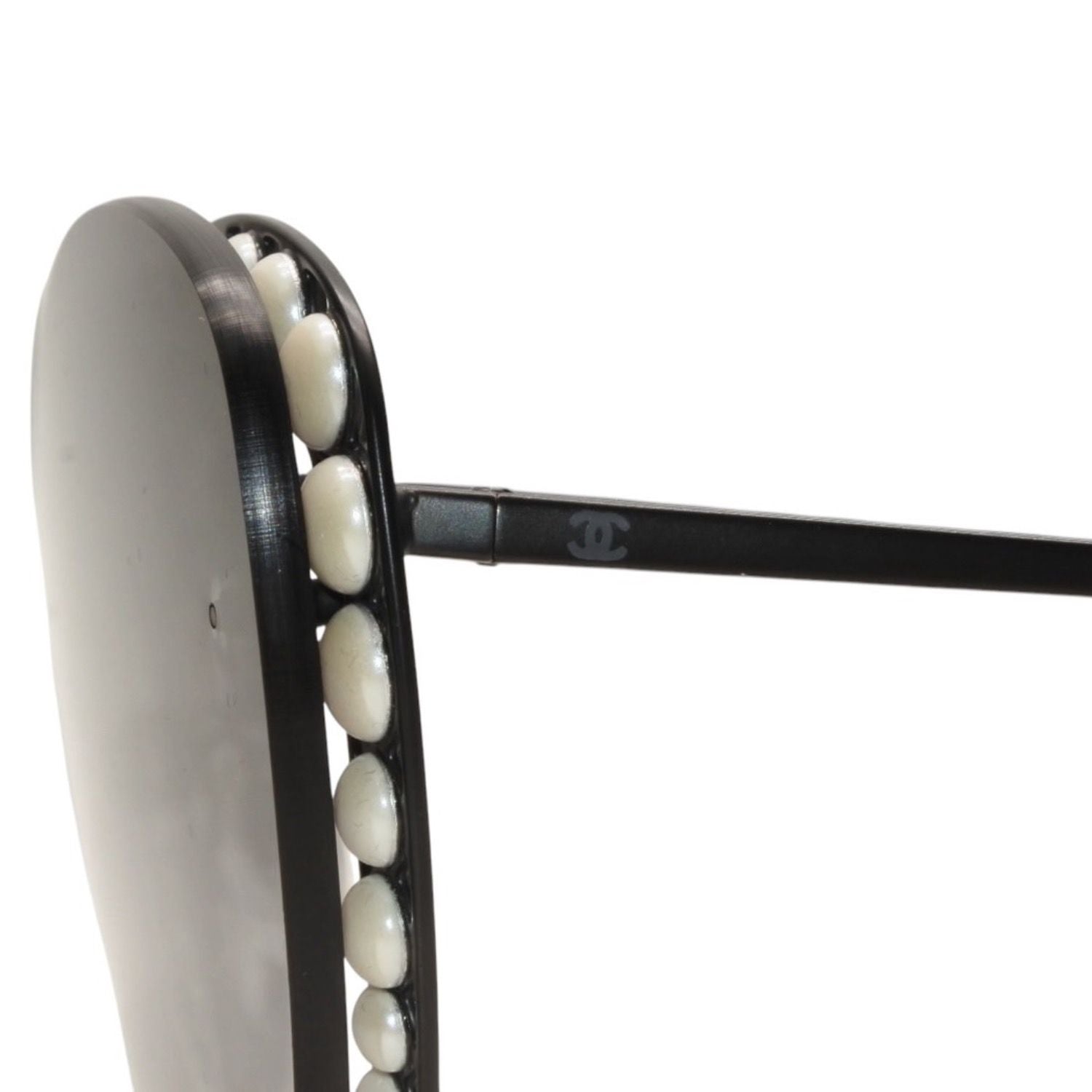 Chanel Sunglasses S6 140 Black Foxy Model Eyewear — view 6